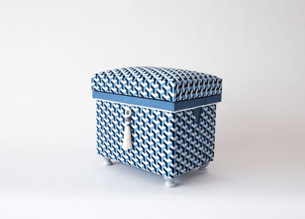Boîtes de rangement - Japanese Chabako, Storage Box/Stool "Céramique 10K" - INTERIOR CHABAKO