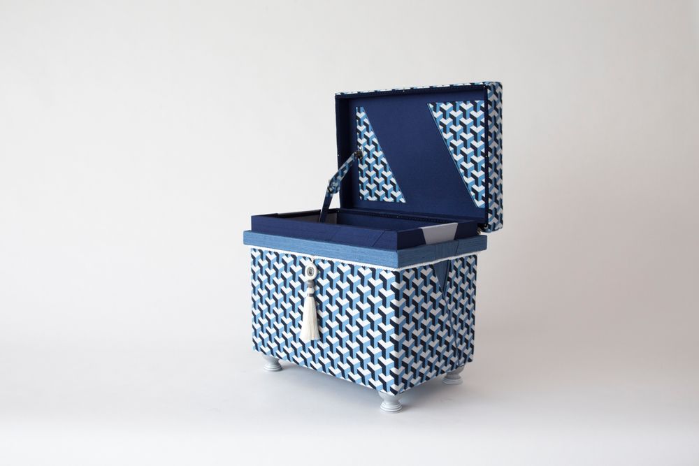 Boîtes de rangement - Japanese Chabako, Storage Box/Stool "Céramique 10K" - INTERIOR CHABAKO