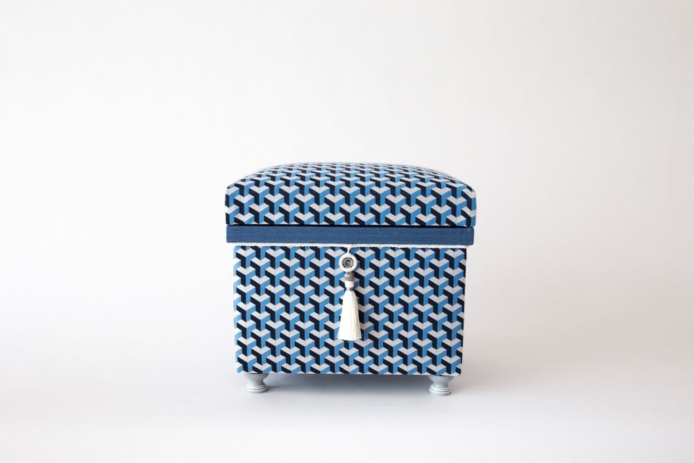 Boîtes de rangement - Japanese Chabako, Storage Box/Stool "Céramique 10K" - INTERIOR CHABAKO