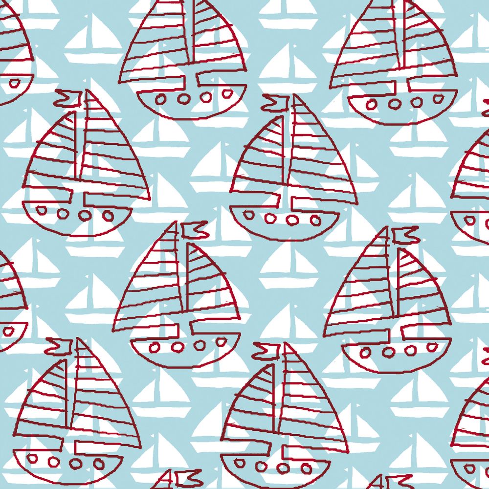 Coussins textile - taie d'oreiller Le vele - BACIO DEL MARINAIO