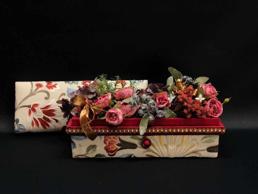 Christmas table settings - Japanese Chabako GIft Box "ACANTHAS GFC-S" - INTERIOR CHABAKO