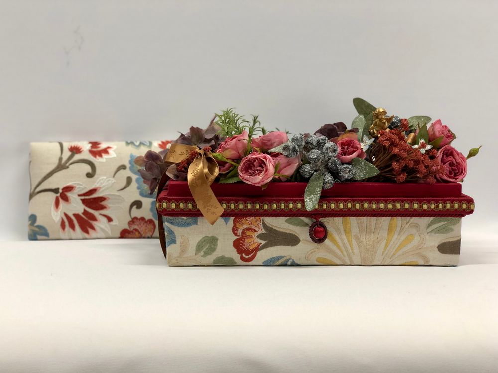 Christmas table settings - Japanese Chabako GIft Box "ACANTHAS GFC-S" - INTERIOR CHABAKO