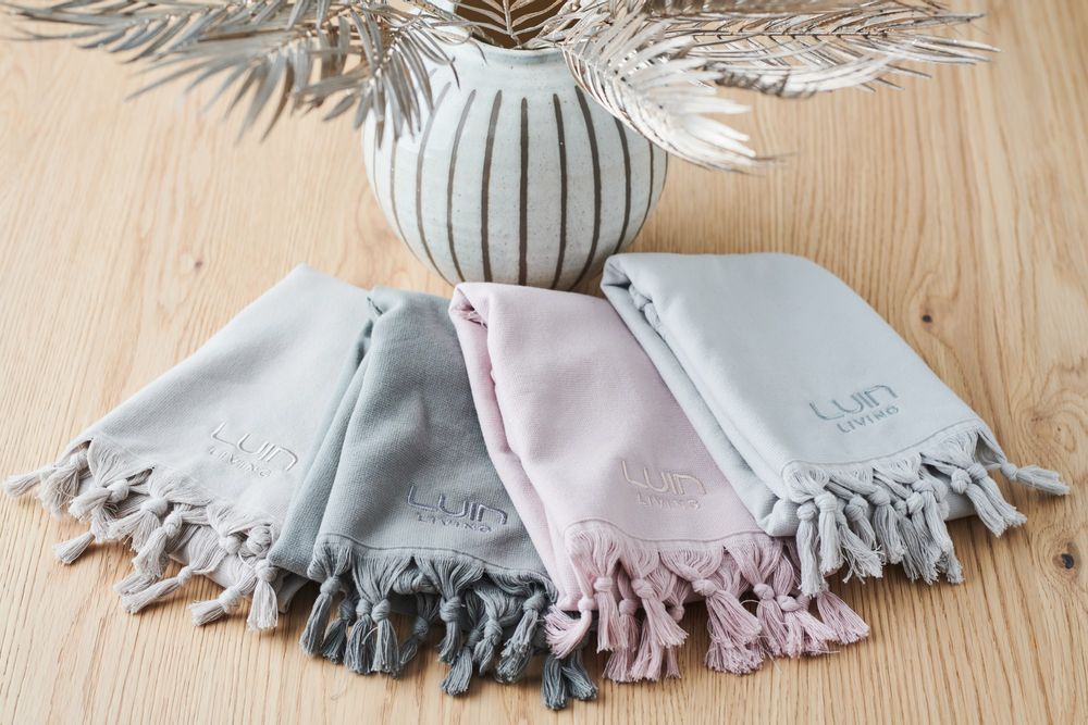 Autres linges de bain - Serviette Mains organique 50x70cm - LUIN LIVING