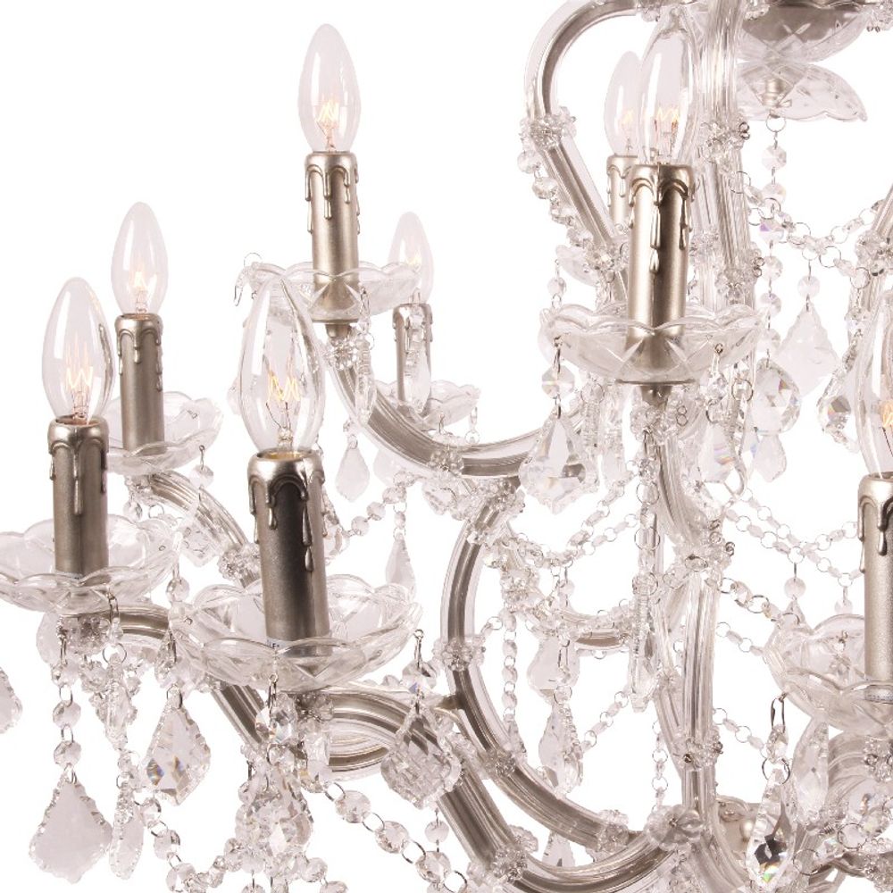 Ceiling lights - Chandelier Maria Theresa 84 cm 15 lamps - DUTCH STYLE BY BAROQUE COLLECTION