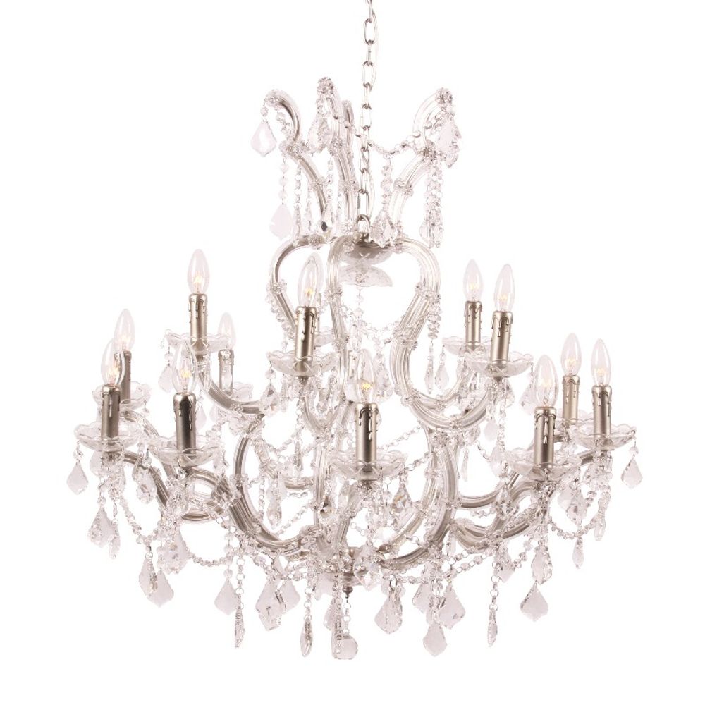 Ceiling lights - Chandelier Maria Theresa 84 cm 15 lamps - DUTCH STYLE BY BAROQUE COLLECTION