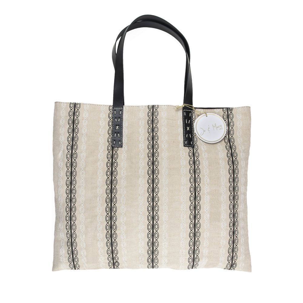 Sacs et cabas - Cabas Brodés Rayures - JO & MARG