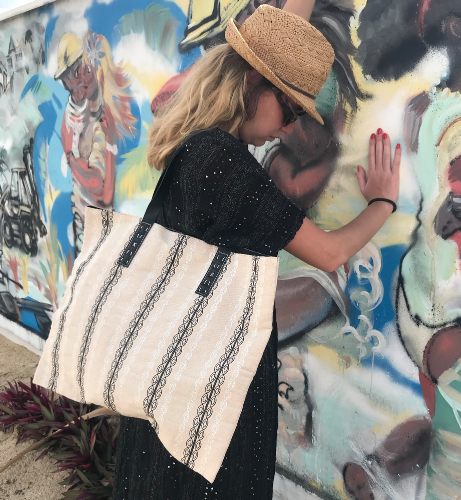 Sacs et cabas - Cabas Brodés Rayures - JO & MARG