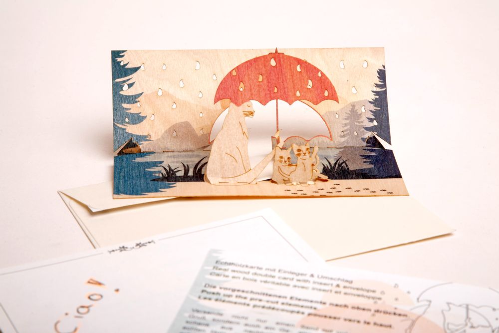 Loisirs créatifs pour enfant - Cartes PopUp et Déco 3D - FORMES BERLIN