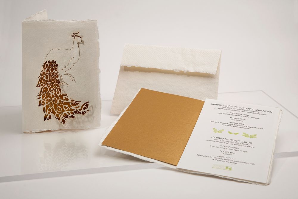 Papeterie - Cartes en coton recyclé - FORMES BERLIN
