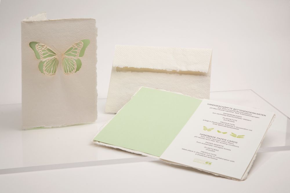 Papeterie - Cartes en coton recyclé - FORMES BERLIN