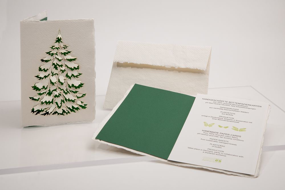 Papeterie - Cartes en coton recyclé - FORMES BERLIN