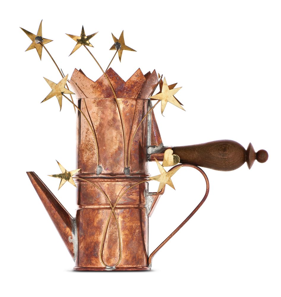 Objets de décoration - RD100 Caffettiera con cuore e stelle - ALESSI