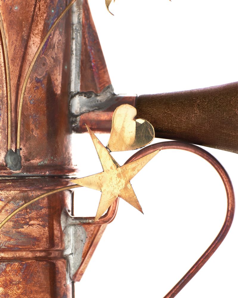 Objets de décoration - RD100 Caffettiera con cuore e stelle - ALESSI