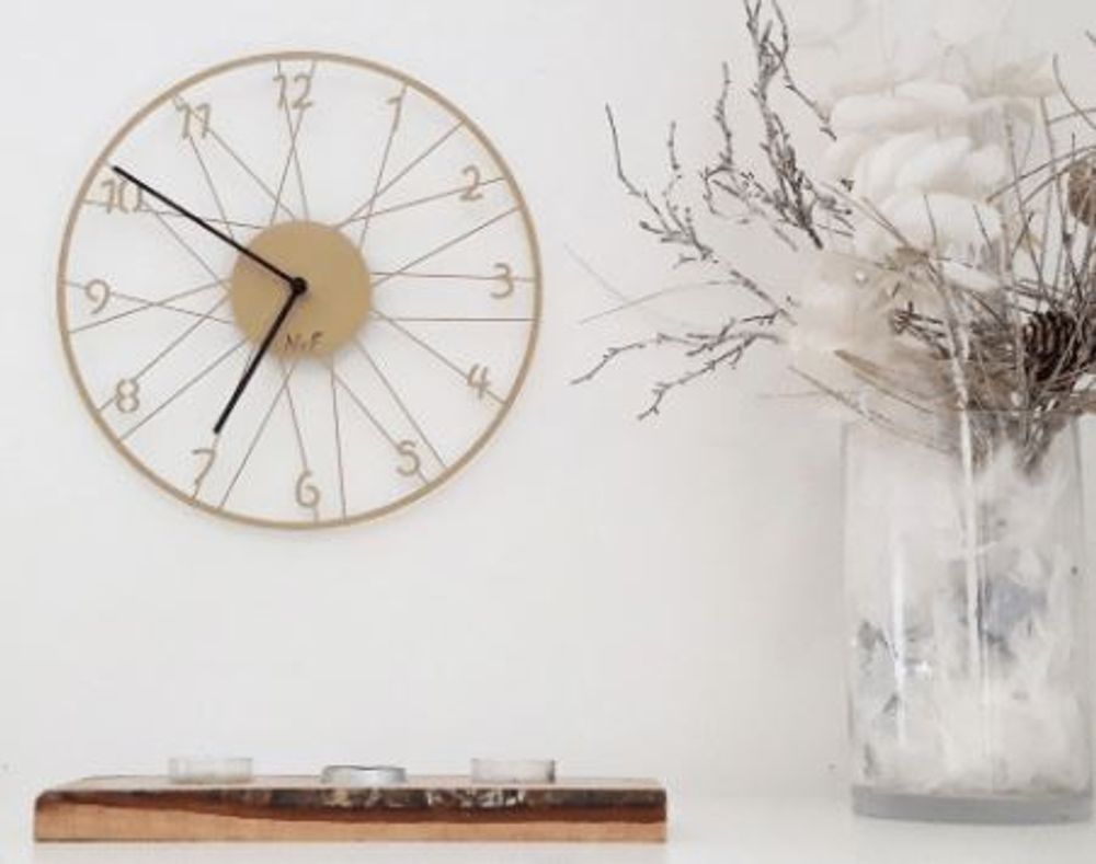 Clocks - Clock: Radiation Ø30 cm - NOE-LIE