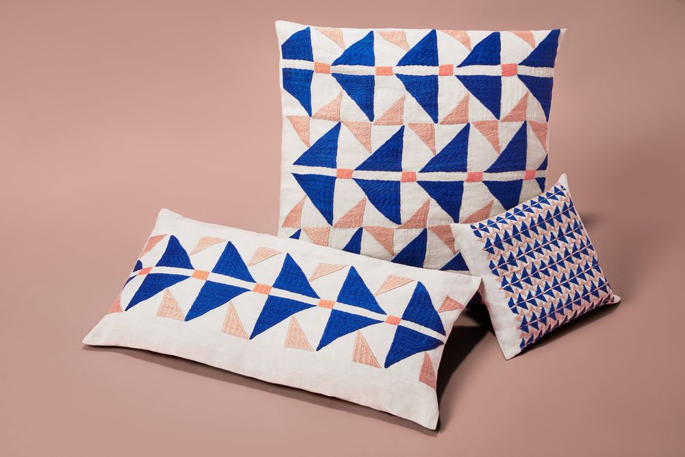 Fabric cushions - Artisan Links, Cushion Covers and Wall Art - UNHCR/MADE51