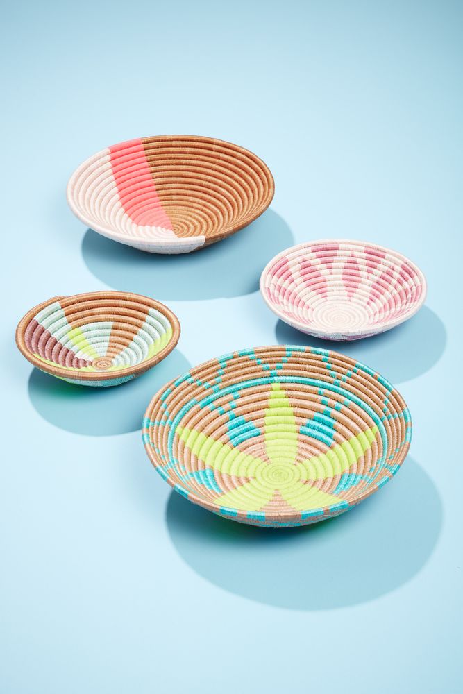 Objets de décoration - Indego Africa, Paniers Tissés - UNHCR/MADE51