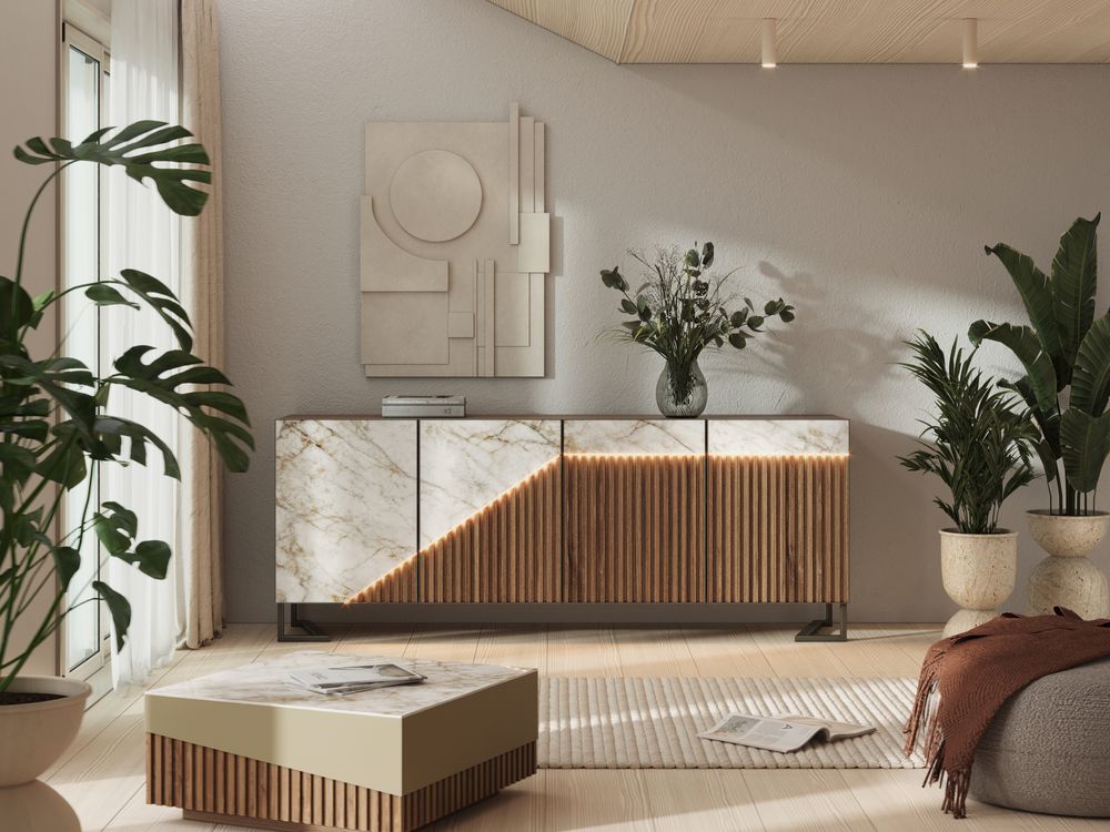 Buffets - Buffet Oblique Big - ZAGAS FURNITURE