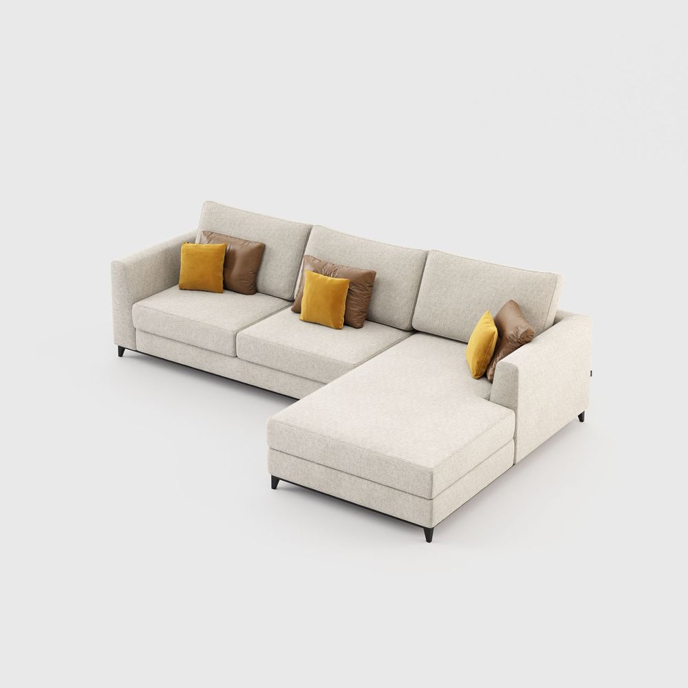 Sofas - London Sofa with Chaise Longue - LASKASAS