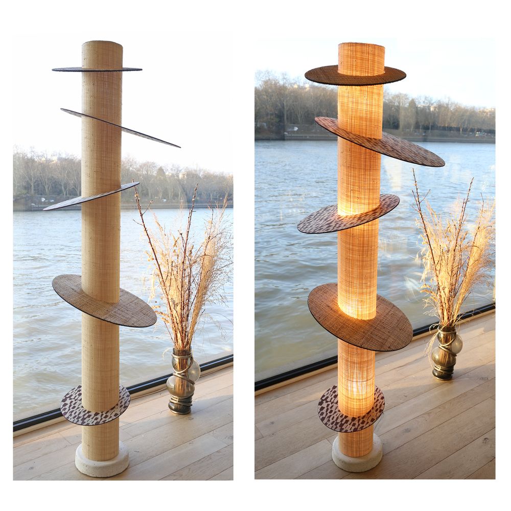 Design objects - Musa floor lamp - ATELIER ANNE-PIERRE MALVAL
