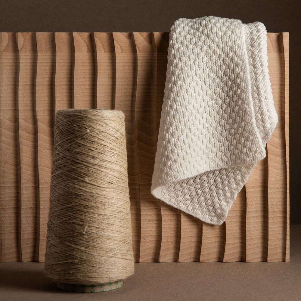 Tea towel - Chanvra : Hemp wipes - DESIGN FOR RESILIENCE