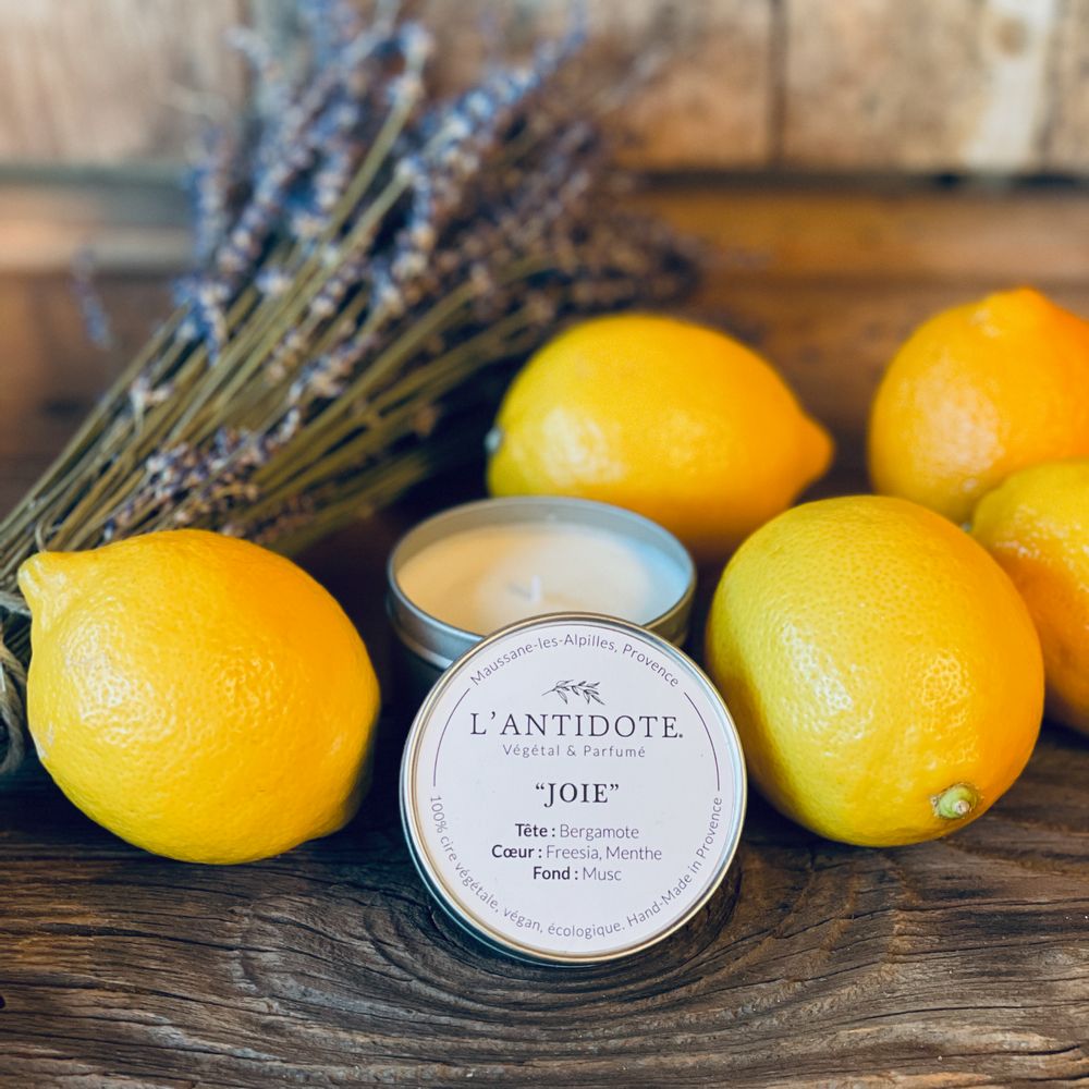 Cadeaux - BOUGIES JOIE - L'ANTIDOTE