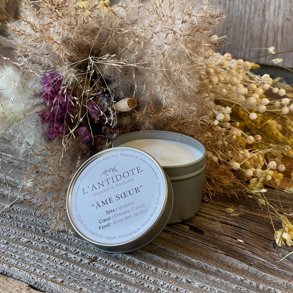 Cadeaux - BOUGIES ÂME-SOEUR - L'ANTIDOTE