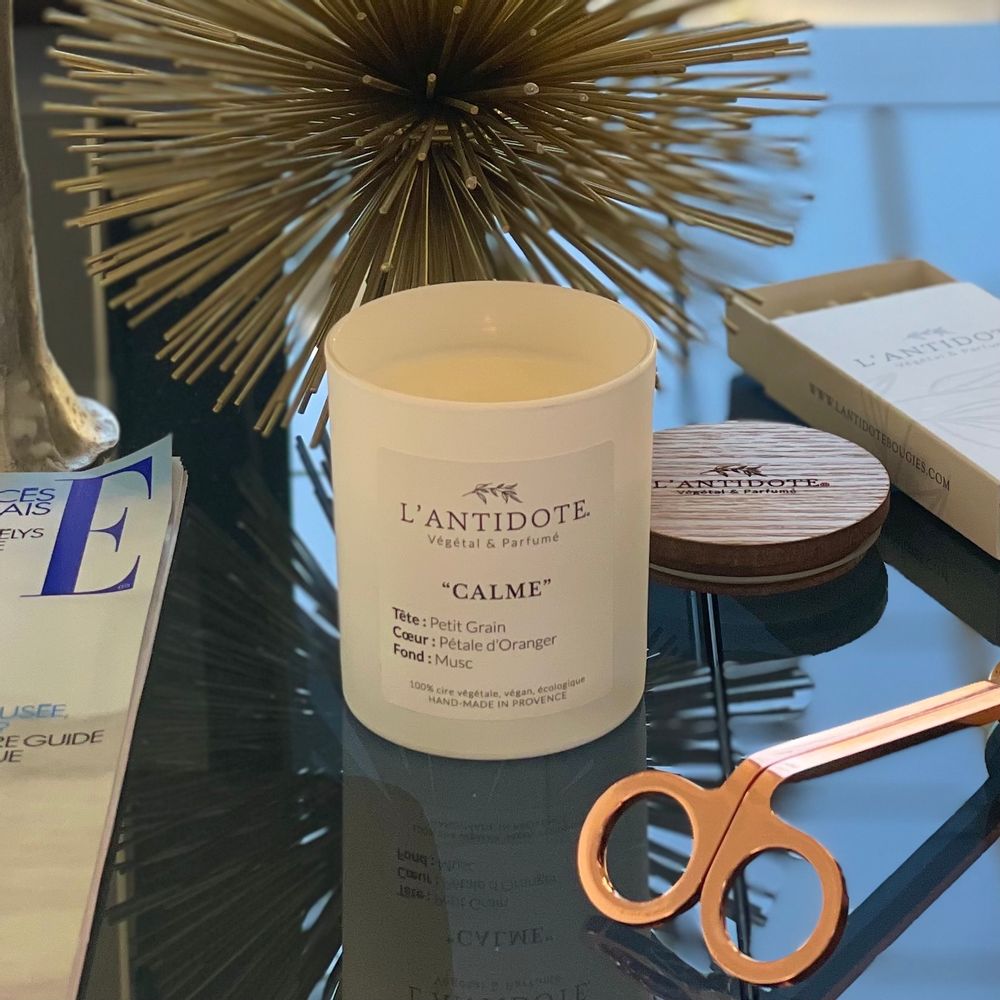 Cadeaux - BOUGIES CALME - L'ANTIDOTE
