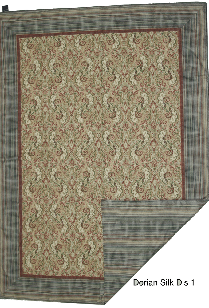 Homewear textile - PLAID DORIAN SOIE - LOMBARDA TRAPUNTE S.R.L.