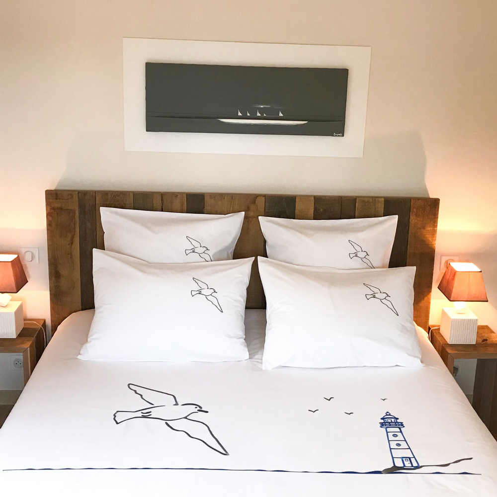Linge de lit - Housse de couette Bord de mer - VAGABONDE INTERNATIONAL