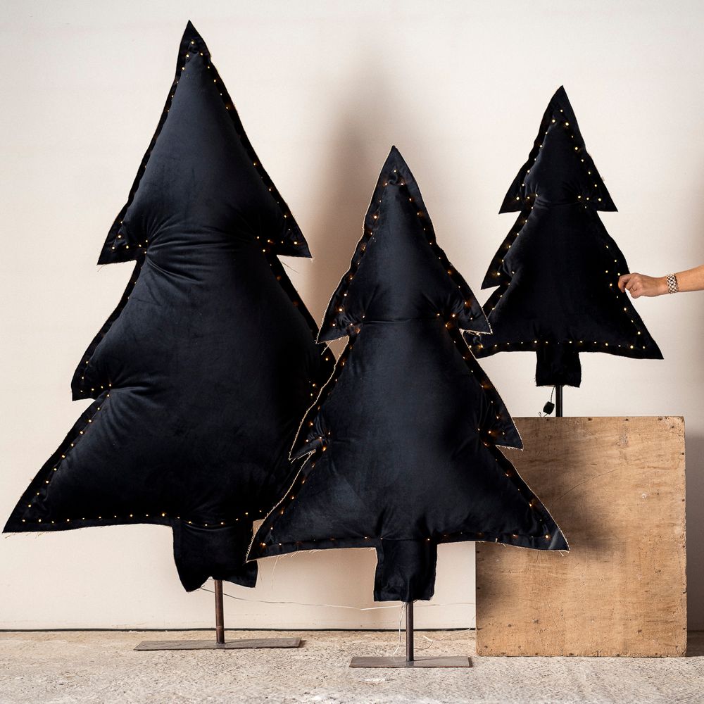Decorative objects - Bright Fir Trees - ROSE VELOURS