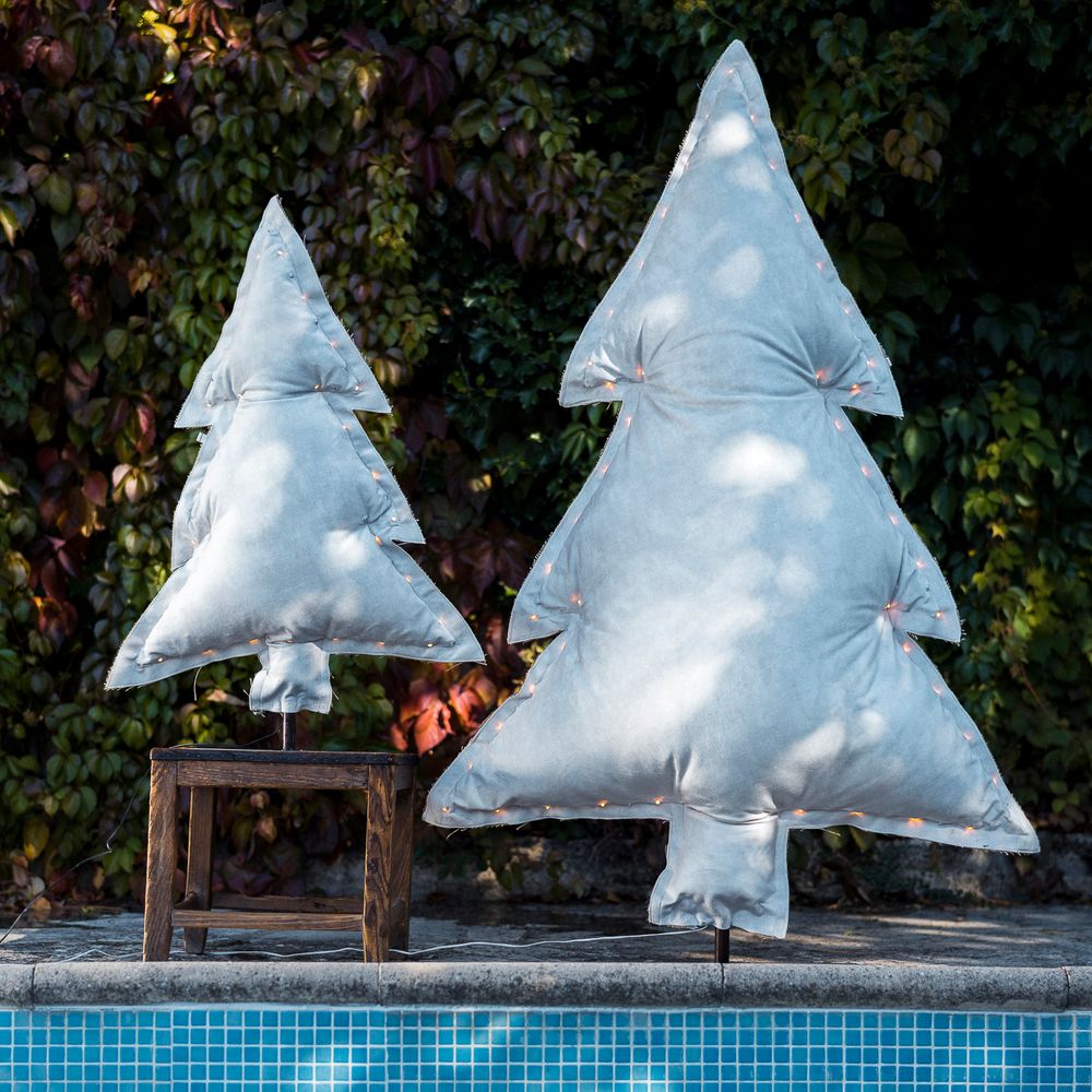 Decorative objects - Bright Fir Trees - ROSE VELOURS