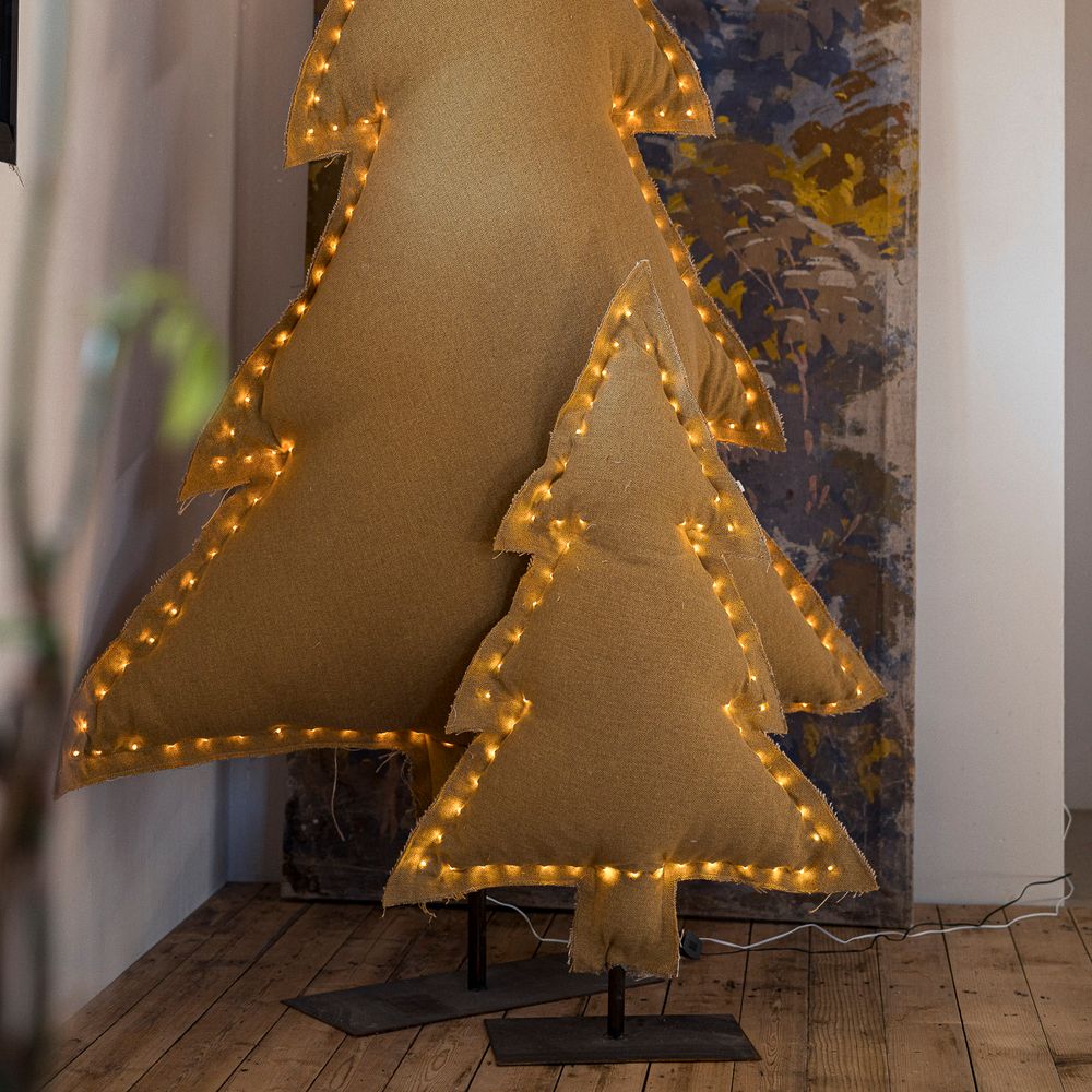 Decorative objects - Bright Fir Trees - ROSE VELOURS