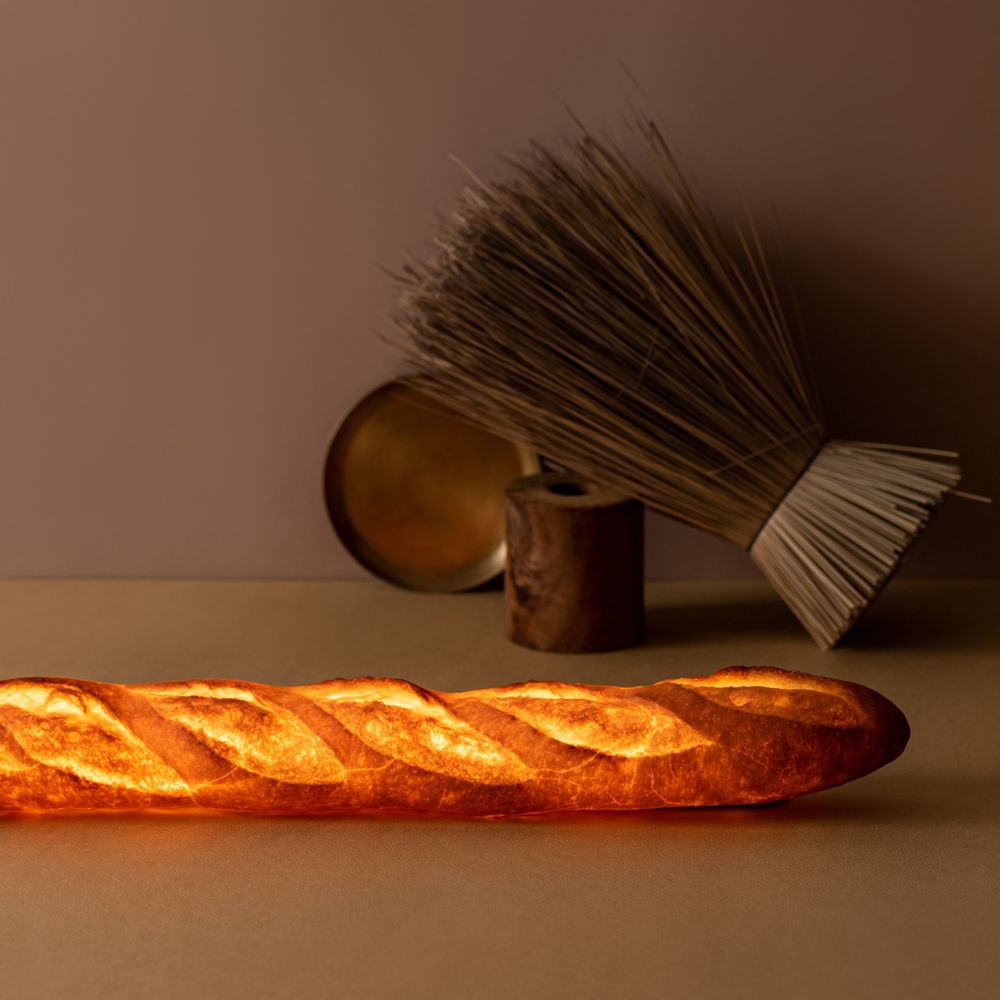 Objets déco enfant - PAMPSHADE -baguette bread lamp- - PAMPSHADE BY YUKIKO MORITA