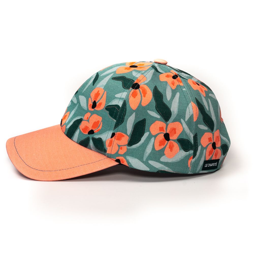 Chapeaux - Casquette - CORAIL FLOWER - LE CHAPOTE