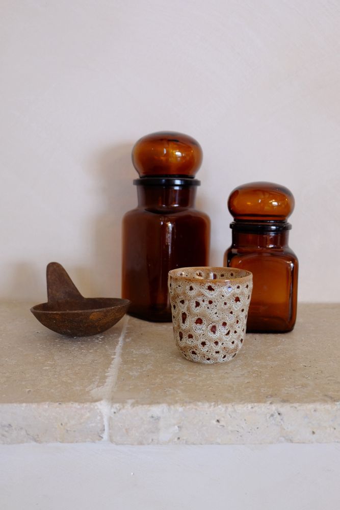 Ceramic - SCENTED CANDLE - COTTON FLOWER - MAISON ÉVIDENCE