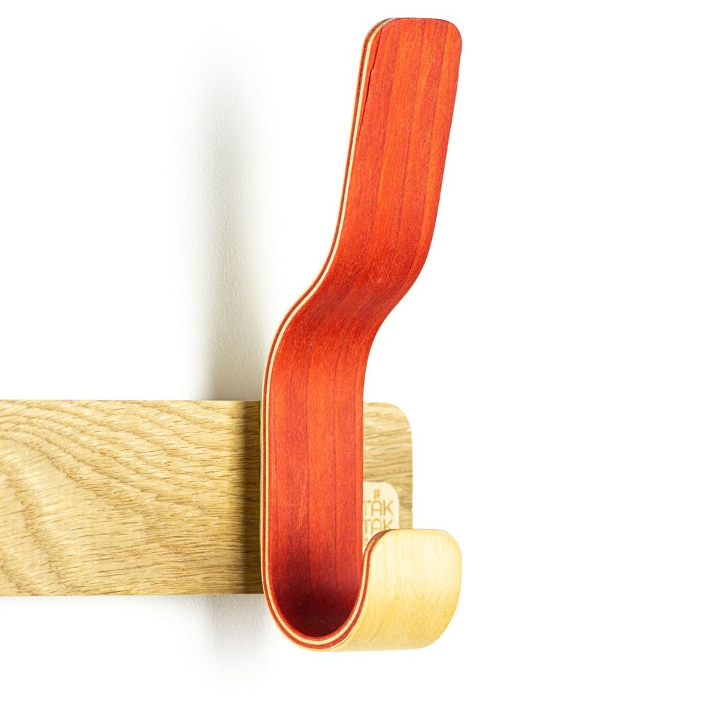 Objets design - Patère design en bois Snaky - STAK STAK