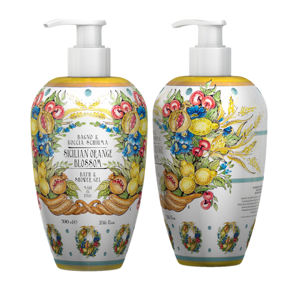 Beauty products - SICILIAN ORANGE BLOSSOM BATH & SHOWER GEL 750 ML - RUDY PROFUMI