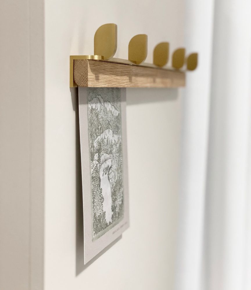 Other wall decoration - Tabula Rack Black - 45 cm - CHICURA COPENHAGEN