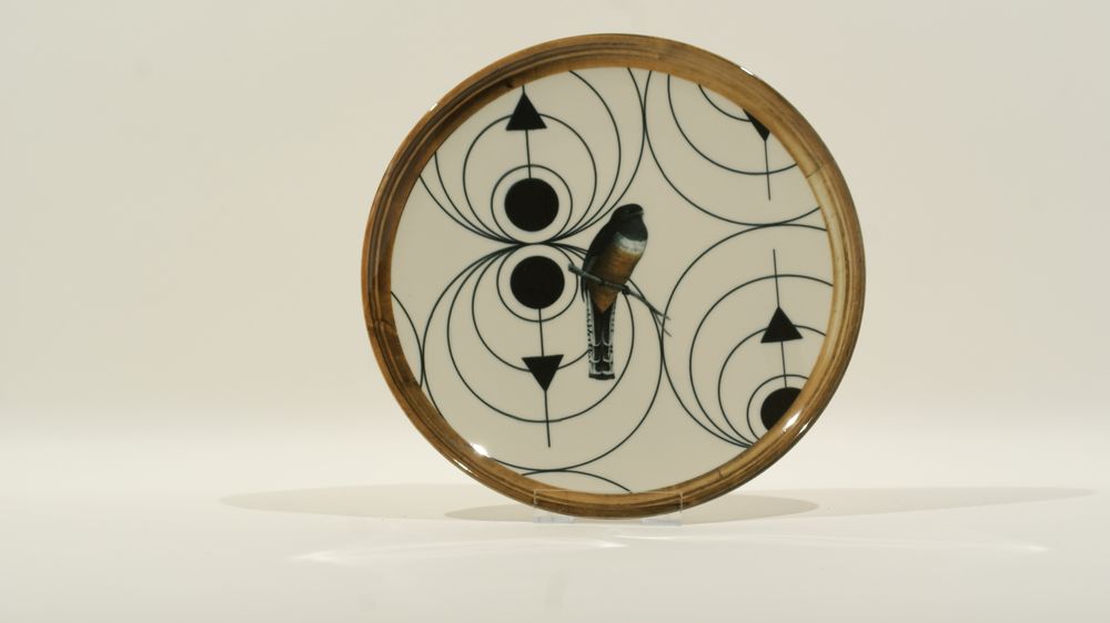 Everyday plates - Birds dining plate collection - FLAMANT JACQUES THE REBORN HOME