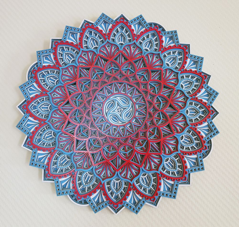 Other wall decoration - Wood Mandala, Apartment Decor, Elegant Wall Art - BHDECOR