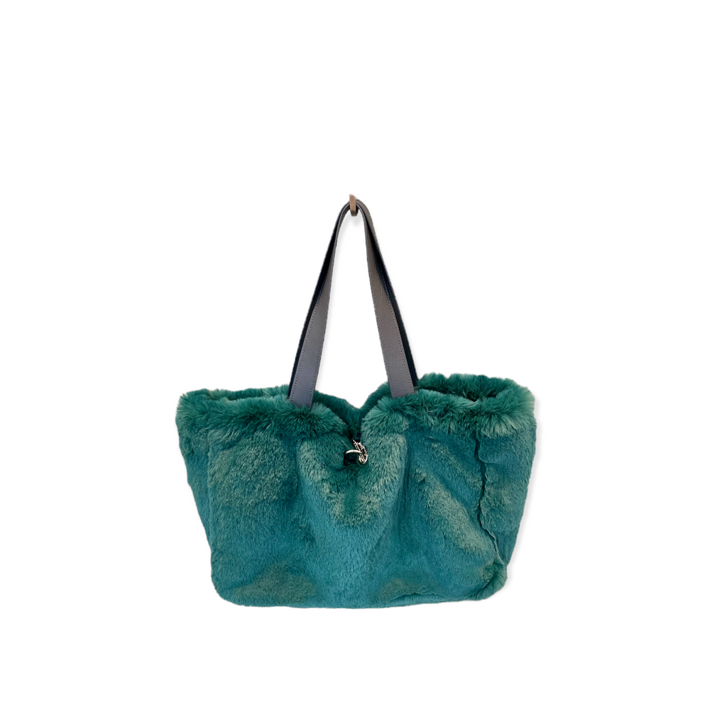 Sacs et cabas - Sac et cabas en Fausse Fourrure - MAISON EVELYNE PRÉLONGE FRANCE