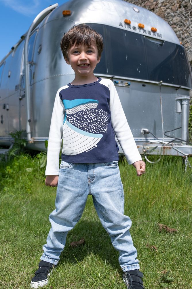Prêt-à-porter - T Shirt ML Raglan Baleine - COQ EN PATE