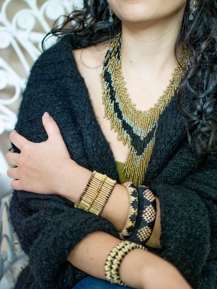 Jewelry - Queen beads neacklaces and cuffs - ZENZA