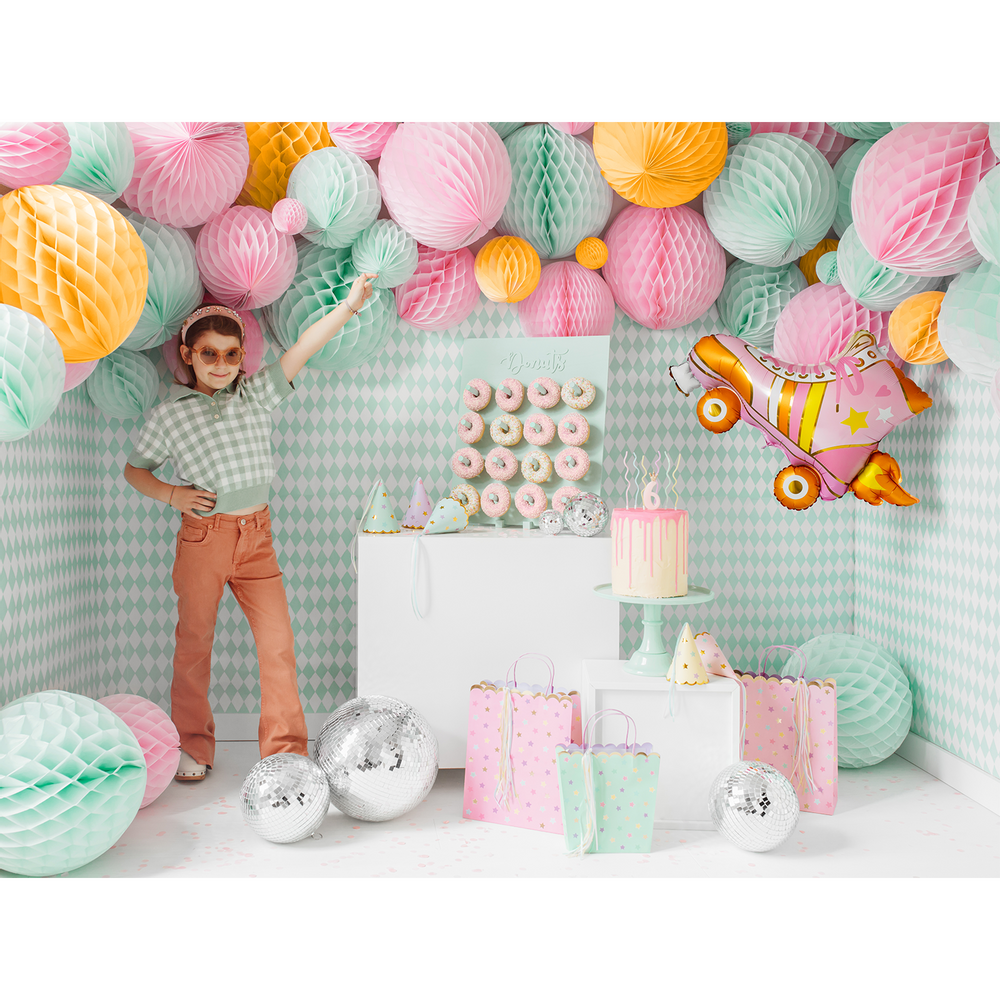 Decorative objects - Foil balloon Roller Skate, 74x51cm, mix - PARTYDECO