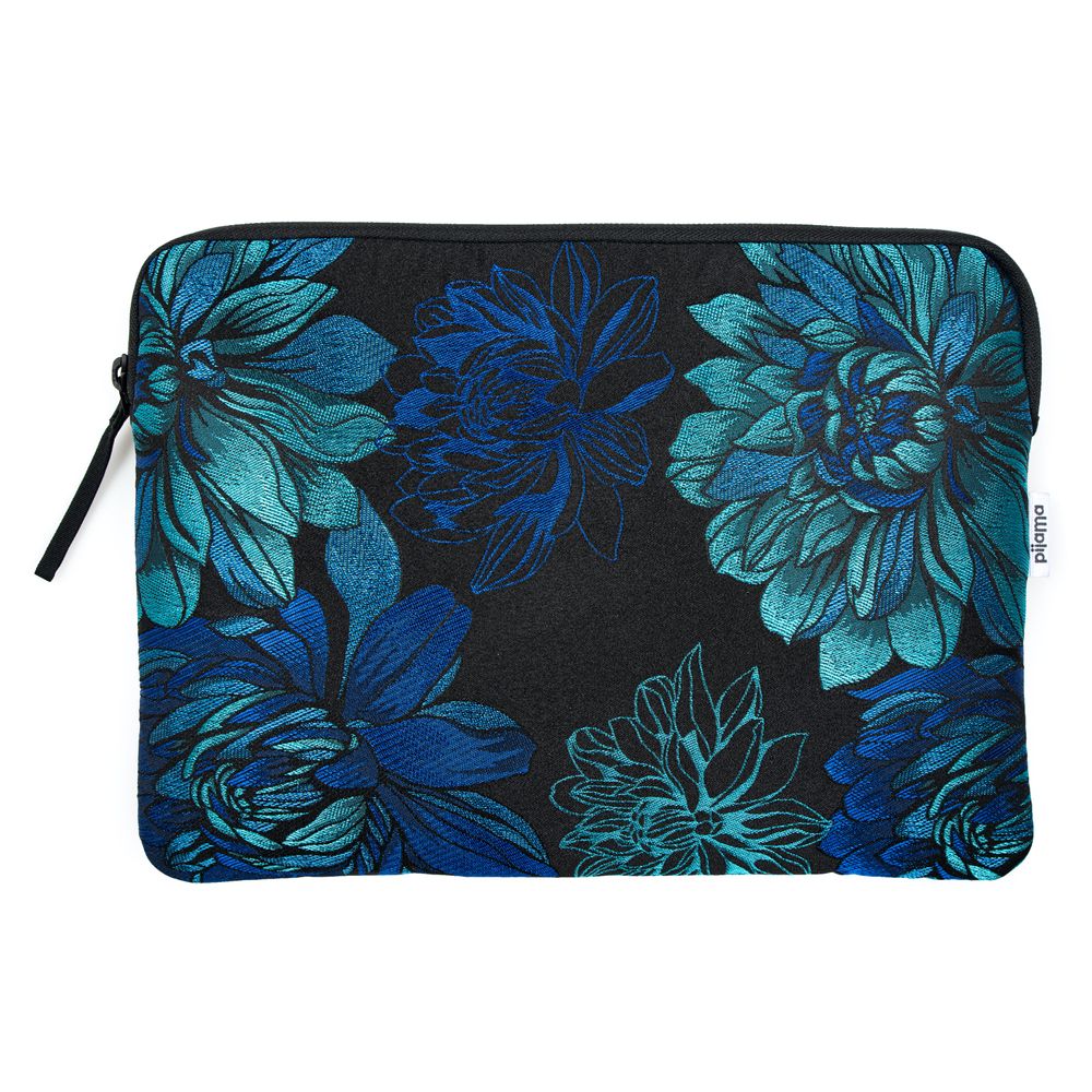 Clutches - Zip case for MacBook Pro 14" / MacBook air 13" 2017 / Laptop 13" in Dalia Blue - PIJAMA