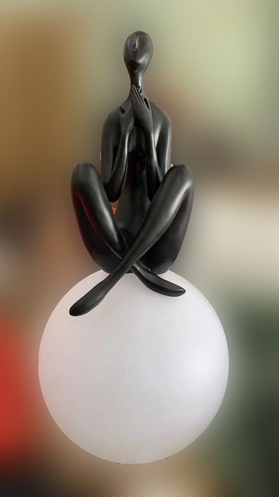 Decorative objects - Woman with a Boule - LA SEVE DES BOIS