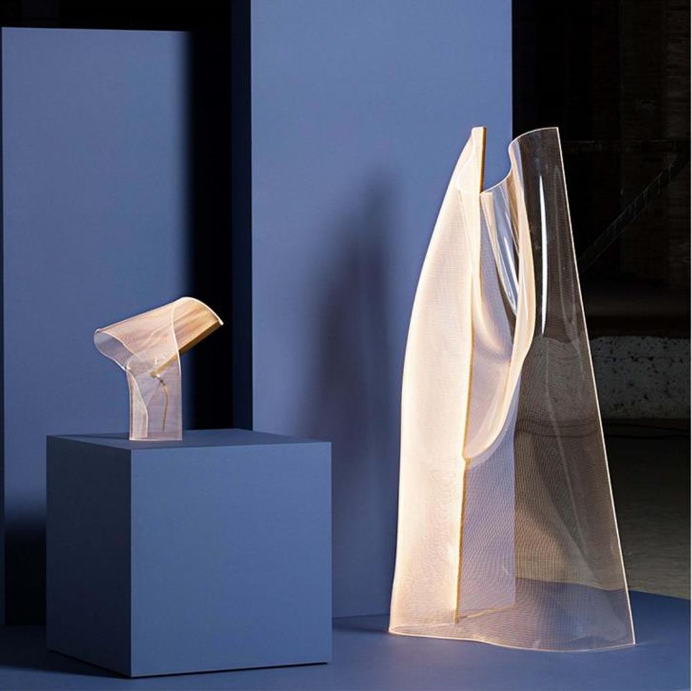 Decorative objects - designer floor lamp. - LA SEVE DES BOIS
