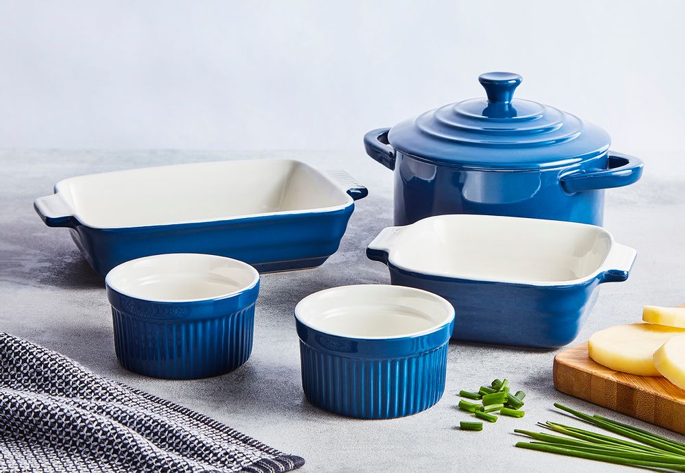 Platter and bowls - Barbary & Oak Foundry Ceramic Ovenware Gift Set - RKW LTD - BARBARY & OAK