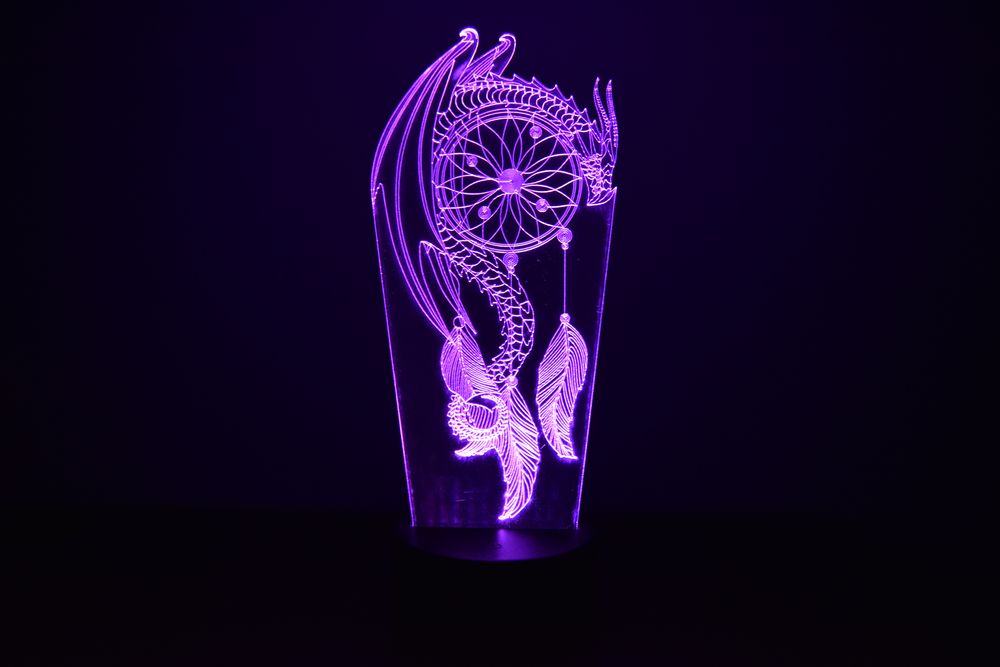 Gifts - LED Night Light Moon Table Lamp Decoration - BHDECOR