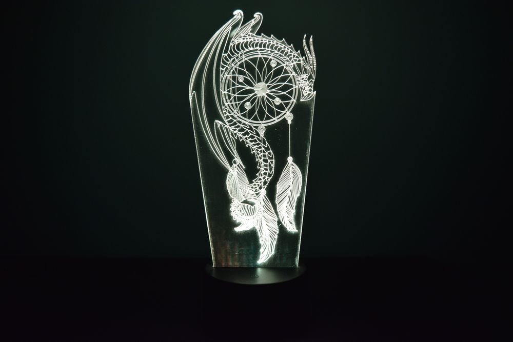 Gifts - LED Night Light Moon Table Lamp Decoration - BHDECOR